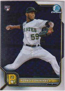 2022 Bowman Chrome Baseball Roansy Contreras #99 RC