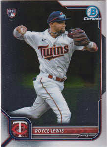 2022 Bowman Chrome Baseball Royce Lewis #92 RC