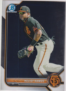 2022 Bowman Chrome Prospects Heliot Ramos #BCP-35