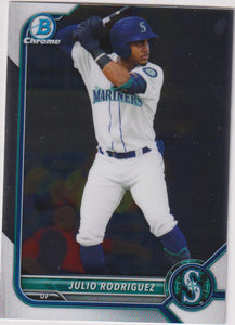 2022 Bowman Chrome Prospects Julio Rodriguez #BCP-45