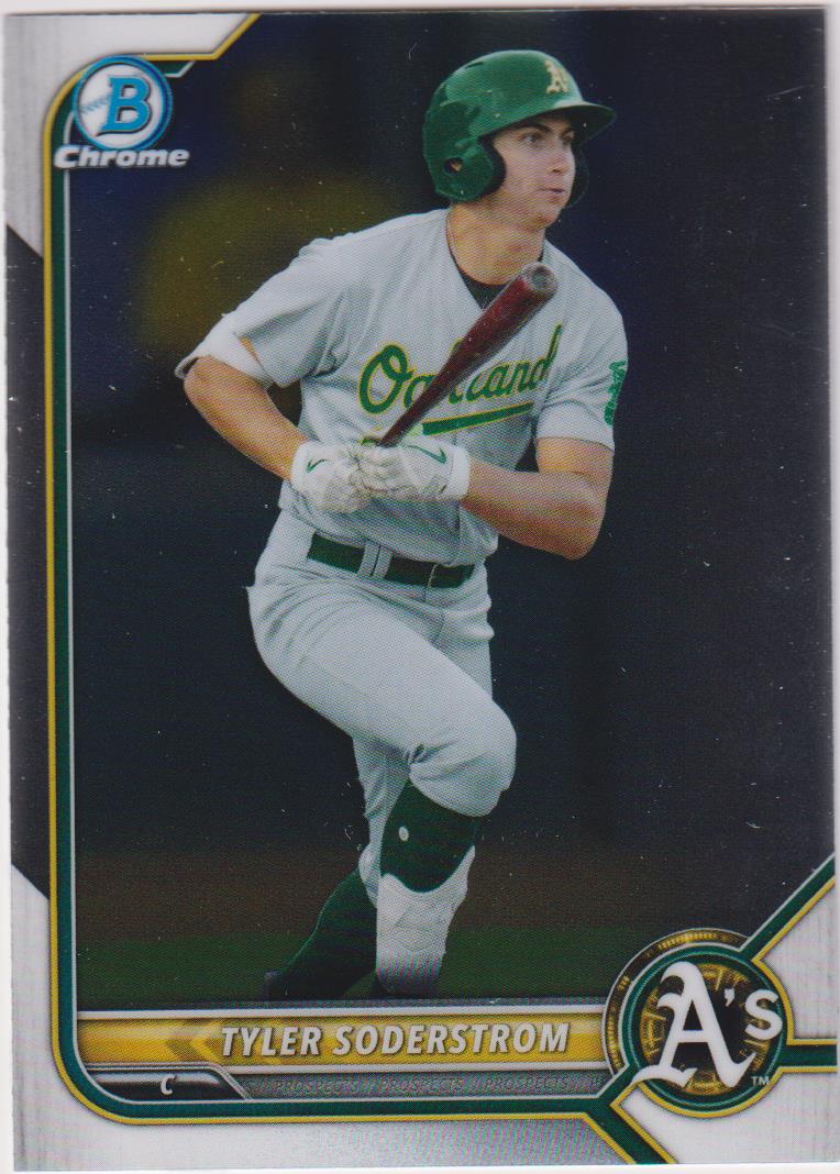 2022 Bowman Chrome Prospects Tyler Soderstrom #BCP-41