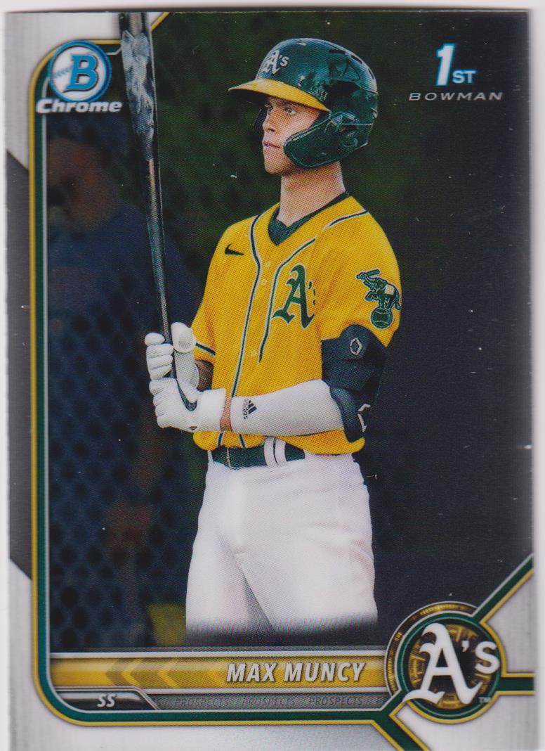 2022 Bowman Chrome Prospects Max Muncy #BCP-89
