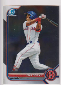 2022 Bowman Chrome Prospects Jeter Downs #BCP-116