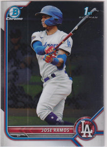 2022 Bowman Chrome Prospects Jose Ramos #BCP-129
