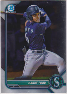2022 Bowman Chrome Baseball Prospects Harry Ford #BCP-189