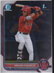 2022 Bowman Chrome Baseball Prospects Adrian Placencia #BCP-205