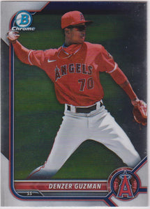2022 Bowman Chrome Baseball Prospects Denzer Guzman #BCP-220