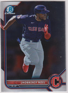 2022 Bowman Chrome Baseball Prospects Jhonkensy Noel #BCP-226