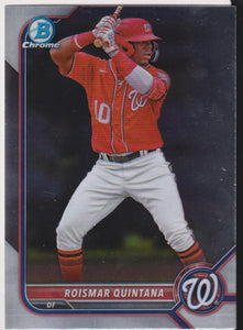 2022 Bowman Chrome Baseball Prospects Roismar Quintana #BCP-219