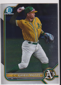 2022 Bowman Chrome Baseball Prospects Euribiel Angeles #BCP-225