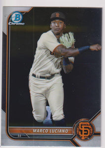 2022 Bowman Chrome Baseball Prospects Marco Luciano #BCP-247