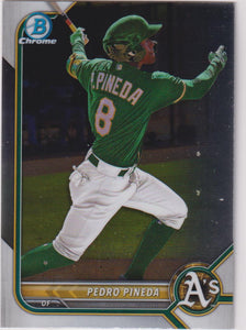 2022 Bowman Chrome Baseball Prospects Pedro Pineda #BCP-241