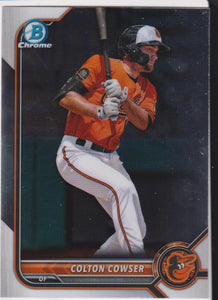 2022 Bowman Chrome Baseball Prospects Colton Cowser #BCP-236