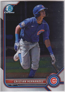 2022 Bowman Chrome Baseball Prospects Cristian Hernandez #BCP-240