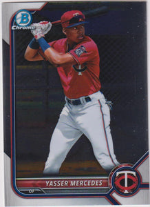 2022 Bowman Draft Chrome Yasser Mercedes #BDC-11