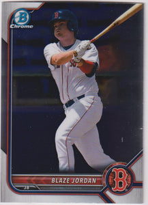 2022 Bowman Draft Chrome Blaze Jordan #BDC-24