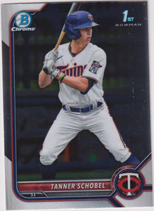 2022 Bowman Draft Chrome Tanner Schobel #BDC-28
