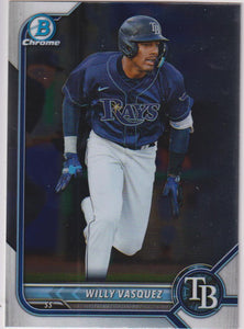 2022 Bowman Draft Chrome Willy Vasquez #BDC-40
