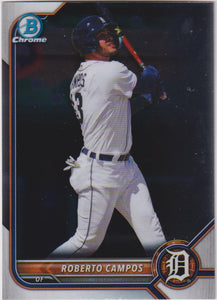 2022 Bowman Draft Chrome Roberto Campos #BDC-39