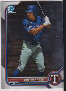 2022 Bowman Draft Chrome Dustin Harris #BDC-41