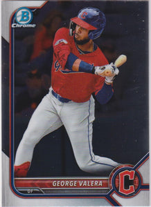 2022 Bowman Draft Chrome George Valera #BDC-53