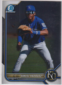 2022 Bowman Draft Chrome Daniel Vazquez #BDC-74