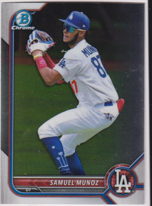 2022 Bowman Draft Chrome Samuel Munoz #BDC-63