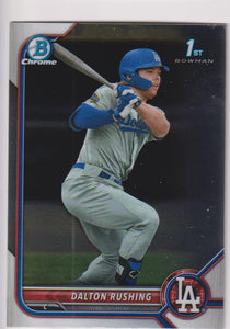 2022 Bowman Draft Chrome Dalton Rushing #BDC-84