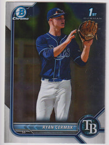 2022 Bowman Draft Chrome Ryan Cermak #BDC-81