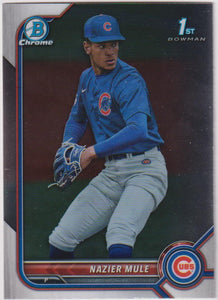 2022 Bowman Draft Chrome Nazier Mule #BDC-77