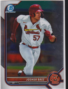 2022 Bowman Draft Chrome Joshua Baez #BDC-76