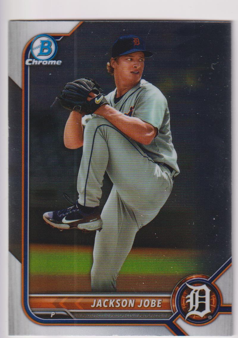 2022 Bowman Draft Chrome Jackson Jobe #BDC-99