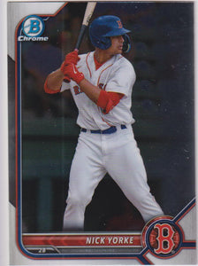 2022 Bowman Draft Chrome Nick Yorke #BDC-94