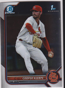 2022 Bowman Draft Chrome Cooper Hjerpe #BDC-95