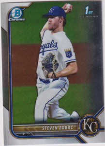 2022 Bowman Draft Chrome Steven Zobac #BDC-101