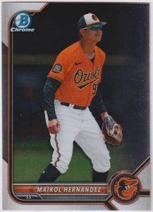 2022 Bowman Draft Chrome Maikol Hernandez #BDC-106