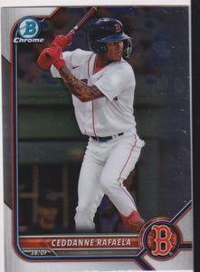 2022 Bowman Draft Chrome Ceddanne Rafaela #BDC-104