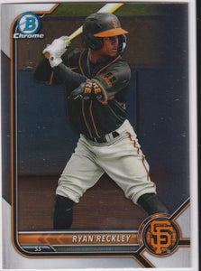 2022 Bowman Draft Chrome Ryan Reckley #BDC-108