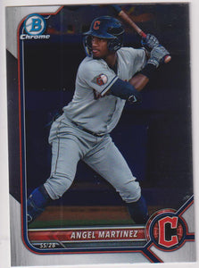 2022 Bowman Draft Chrome Angel Martinez #BDC-134