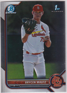 2022 Bowman Draft Chrome Brycen Mautz #BDC-124