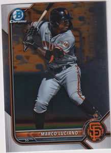 2022 Bowman Draft Chrome Marco Luciano #BDC-129