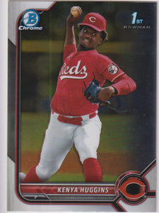 2022 Bowman Draft Chrome Kenya Huggins #BDC-140