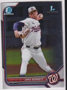 2022 Bowman Draft Chrome Jake Bennett #BDC-141