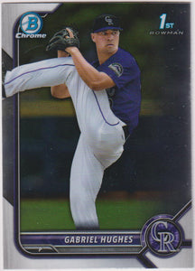 2022 Bowman Draft Chrome Gabriel Hughes #BDC-151