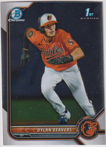 2022 Bowman Draft Chrome Dylan Beavers #BDC-160
