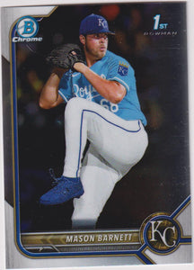 2022 Bowman Draft Chrome Mason Barnett #BDC-172