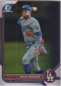 2022 Bowman Draft Chrome Rayne Doncon #BDC-188