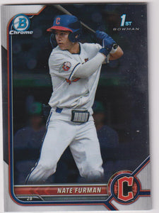 2022 Bowman Draft Chrome Nate Furman #BDC-182