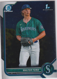 2022 Bowman Draft Chrome Walter Ford #BDC-187