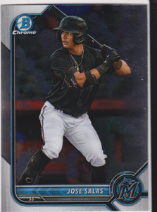 2022 Bowman Draft Chrome Jose Salas #BDC-175